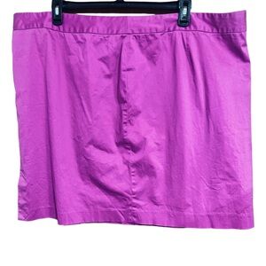 Lane Bryant Vibrant Pink Mini Skirt